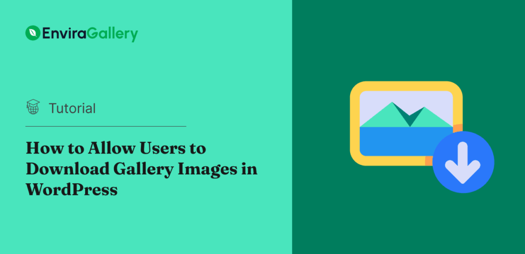 How to Allow Users to Download Gallery Images in WordPress