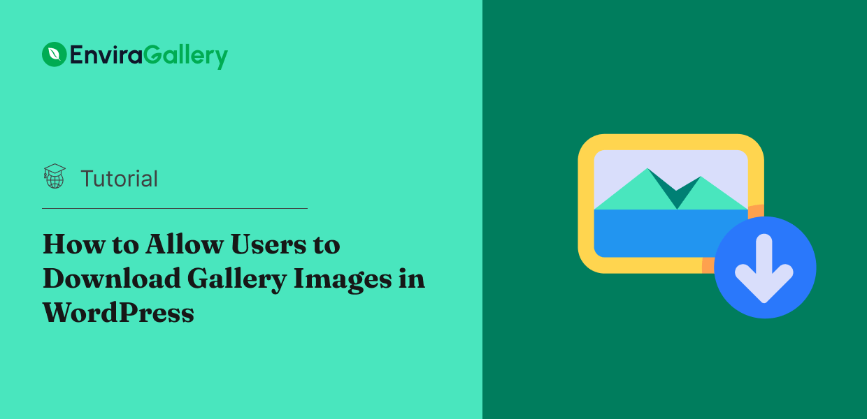 How to Allow Users to Download Gallery Images in WordPress