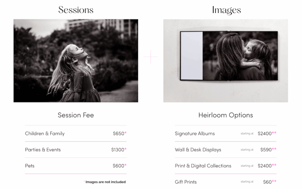 Monetizing a blog with services and product options