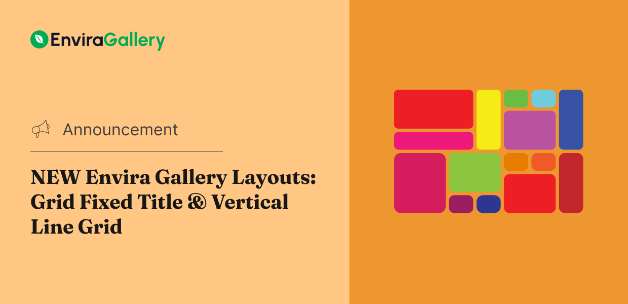 NEW Envira Gallery Layouts: Grid Fixed Title & Vertical Line Grid