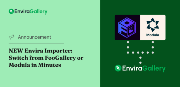 NEW Envira Importer: Switch from FooGallery or Modula in Minutes NEW Envira Importer: Switch from FooGallery or Modula in Minutes